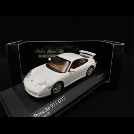 Porsche 911 type 996 GT3 2003 Carrara white 1/43 Minichamps 400062022