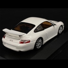 Porsche 911 type 996 GT3 2003 Carrara white 1/43 Minichamps 400062022