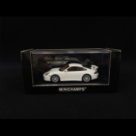 Porsche 911 type 996 GT3 2003 Carrara white 1/43 Minichamps 400062022