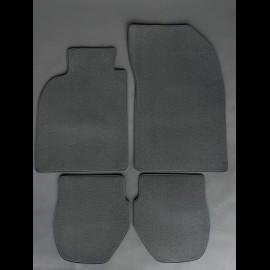 Floor Mats Porsche 964 Anthracite Grey - LUXE Quality - with piping
