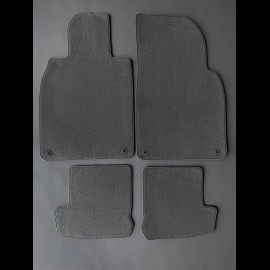 Floor Mats Porsche 911 type 991 Anthracite Grey - LUXE Quality - with piping