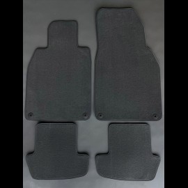 Floor Mats Porsche 911 type 992 Anthracite Grey - PREMIUM Quality - with piping