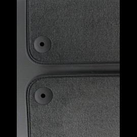 Floor Mats Porsche 718/981 Boxster/Cayman 2004-2012 Anthracite Grey - PREMIUM Quality - with piping