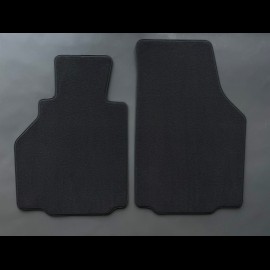 Floor Mats Porsche 986 Boxster/Cayman 2003 Black - LUXE Quality - with piping