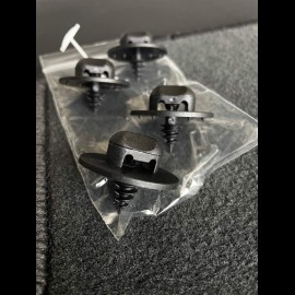 Fußmatten Porsche 924 & Porsche 944 4-Sitzer Schwarz - PREMIUM Qualität