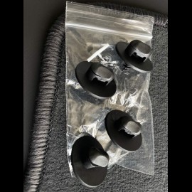 Fußmatten Porsche 924 & Porsche 944 4-Sitzer Anthrazitgrau - PREMIUM Qualität