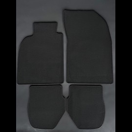 Floor Mats Porsche 964 Black - PREMIUM Quality