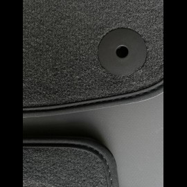 Floor Mats Porsche Panamera Anthracite Grey - LUXE Quality - with piping