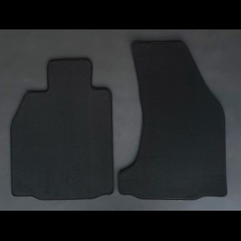 Fußmatten Porsche 987 Boxster/Cayman 2004-2012 mit Bose System Schwarz - PREMIUM Qualität - mit Keder