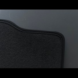 Floor Mats Porsche 987 Boxster/Cayman 2004-2012 with Bose system Black - PREMIUM Quality - with piping