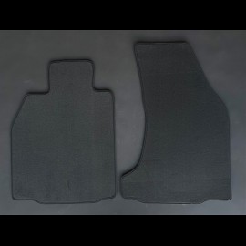 Fußmatten Porsche 987 Boxster/Cayman 2004-2012 mit Bose System Anthrazitgrau - PREMIUM Qualität - mit Keder