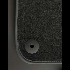 Floor Mats Porsche Cayenne III after 2017 Anthracite Grey - PREMIUM Quality - with piping
