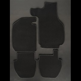 Floor Mats Porsche 911 G excluding 1983 4-pieces Black - PREMIUM Quality