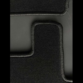 Floor Mats Porsche 911 G excluding 1983 4-pieces Black - PREMIUM Quality