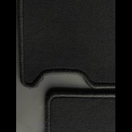 Floor Mats Porsche 996 without Bose system Black - PREMIUM Quality