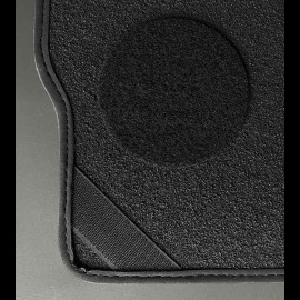 Floor Mats Porsche 997 with Bose system Black - LUXE Quality - with piping