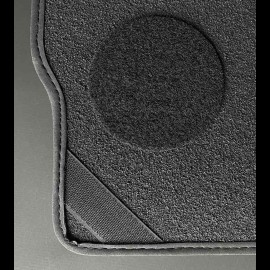 Floor Mats Porsche 997 with Bose system Anthracite Grey - LUXE Quality - with piping