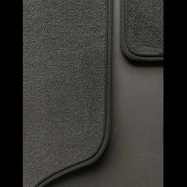 Floor Mats Porsche 911 G Cabrio 1984-1989 2-pieces Anthracite Grey - LUXE Quality - with piping