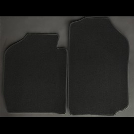 Floor Mats Porsche 911 G Coupe 1984-1989 2-pieces Black - PREMIUM Quality - with piping