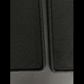 Fußmatten Porsche 911 G Cabrio 1984-1989 2-Stücke Schwarz - PREMIUM Qualität