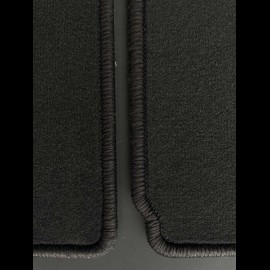 Fußmatten Porsche 911 G Coupe 1984-1989 2-Stücke Schwarz - PREMIUM Qualität