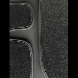 Floor Mats Porsche 911 G excluding 1983 4-pieces Anthracite Grey - LUXE Quality - with piping