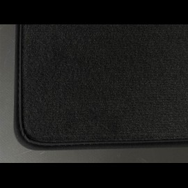 Floor Mats Porsche 993 Coupe & Cabrio Black - LUXE Quality - with piping