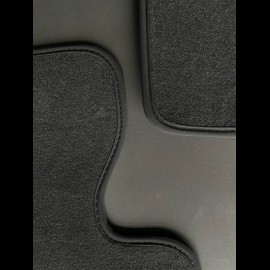 Floor Mats Porsche 356 Anthracite Grey - LUXE Quality - with piping