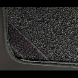 Fußmatten Porsche 356 Anthrazitgrau - LUXE Qualität - mit Keder