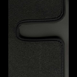 Floor Mats Porsche 911 Type F 1963-1973 Black - LUXE Quality - with piping