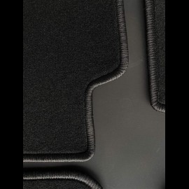 Fußmatten Porsche 993 Targa Schwarz - PREMIUM Qualität