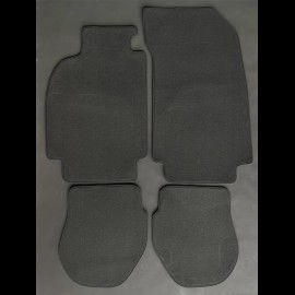 Floor Mats Porsche 993 Targa Anthracite Grey - LUXE Quality - with piping