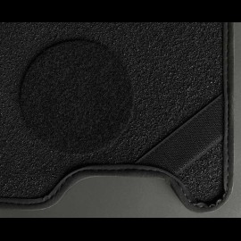 Fußmatten Porsche 996 mit Bose system Schwarz - LUXE Qualität - mit Keder