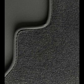 Floor Mats Porsche 996 with Bose system Anthracite Grey - PREMIUM Quality - with piping