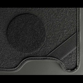 Floor Mats Porsche 996 with Bose system Anthracite Grey - PREMIUM Quality - with piping