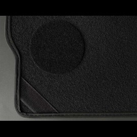 Floor Mats Porsche 997 without Bose system Black - LUXE Quality - with piping