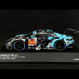 Porsche 911 RSR Type 991 n° 77 2. 24h Le Mans 2020 1/43 Ixo Models LE43057