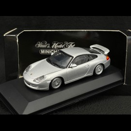 Porsche 911 GT3 Type 996 1999 Arcticsilber Metallic 1/43 Minichamps 430068000