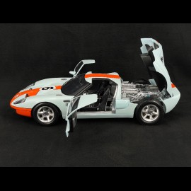 Ford GT Concept Gulf 2004 Gulf Blue / Gulf Orange 1/12 Motormax MOM79639