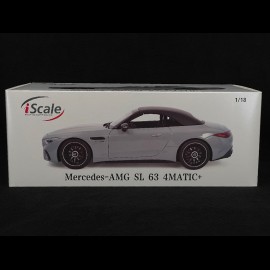 Mercedes-AMG SL 63 4Matic+ 2022 Alpine Grey 1/18 Iscale 18208 / 180053