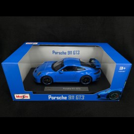 Porsche 911 GT3 type 992 2022 Shark blue 1/18 Maisto 36458B