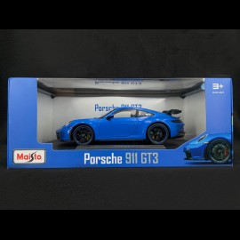 Porsche 911 GT3 type 992 2022 Shark blue 1/18 Maisto 36458B