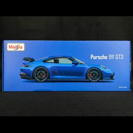 Porsche 911 GT3 type 992 2022 Shark blue 1/18 Maisto 36458B