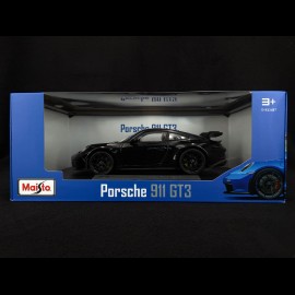 Porsche 911 GT3 type 992 2022 Jet Black metallic 1/18 Maisto 36458BK