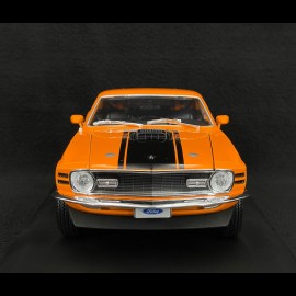 Ford Mustang Mach 1 1970 Orange / Black 1/18 Maisto 31453O