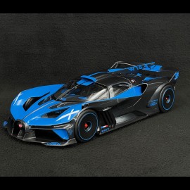 Bugatti Bolide W16 2021 Frankreich Blau / Schwarz 1/18 Bburago 11047B