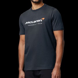 T-shirt McLaren F1 Team Norris Piastri Core Essential Phantom grey - men