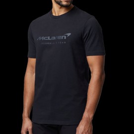T-shirt McLaren F1 Team Norris Piastri Core Essential Black - men
