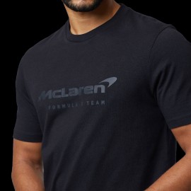 T-shirt McLaren F1 Team Norris Piastri Core Essential Black - men