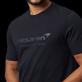 T-shirt McLaren F1 Team Norris Piastri Core Essential Schwarz - Herren
